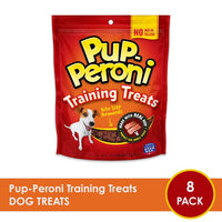 Pup-Peroni Training Treats Made With Real Beef, 8 Pack - BEST IF USED BY 2-10-25