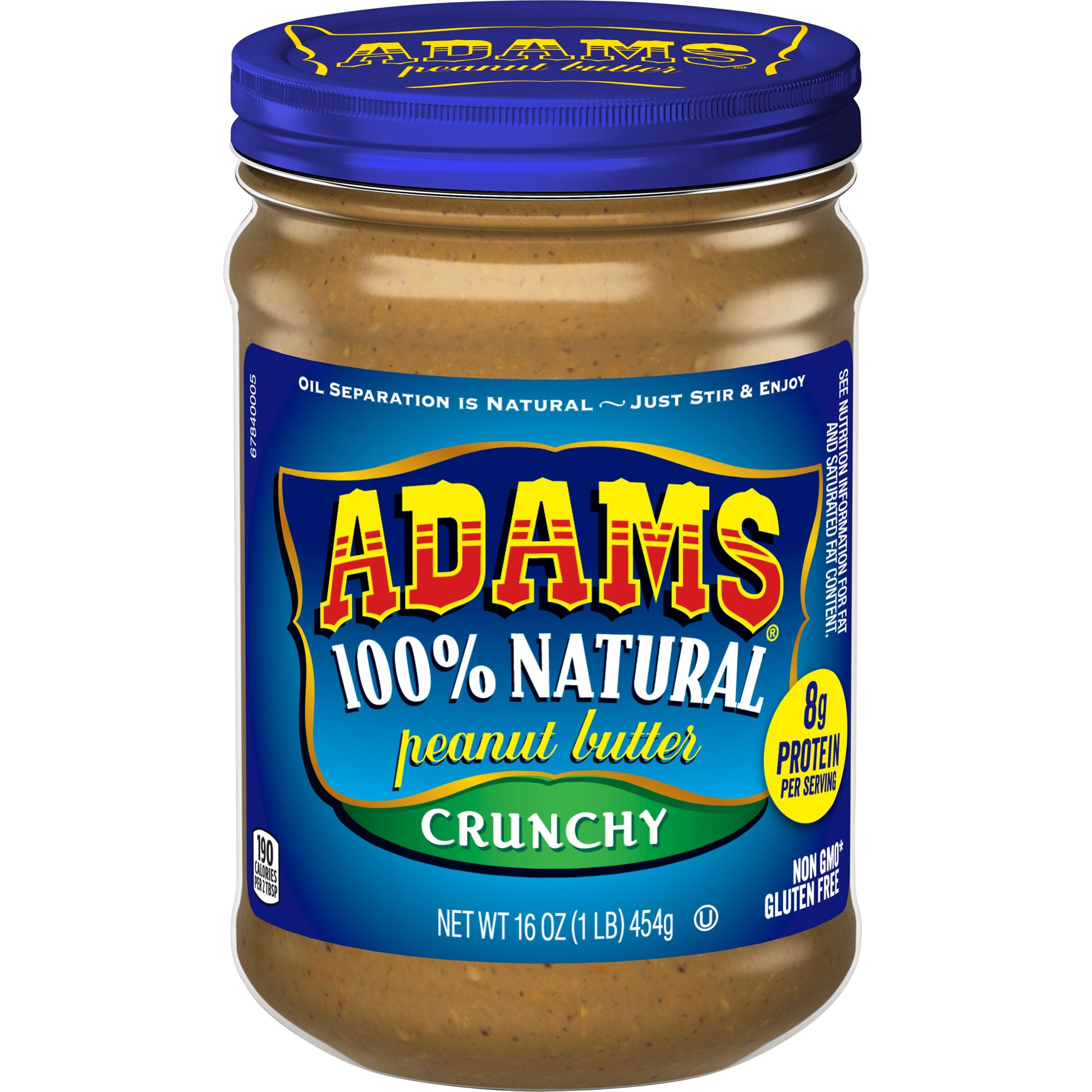 Adams Natural Crunchy Peanut Butter · The J.M. Smucker Co Store