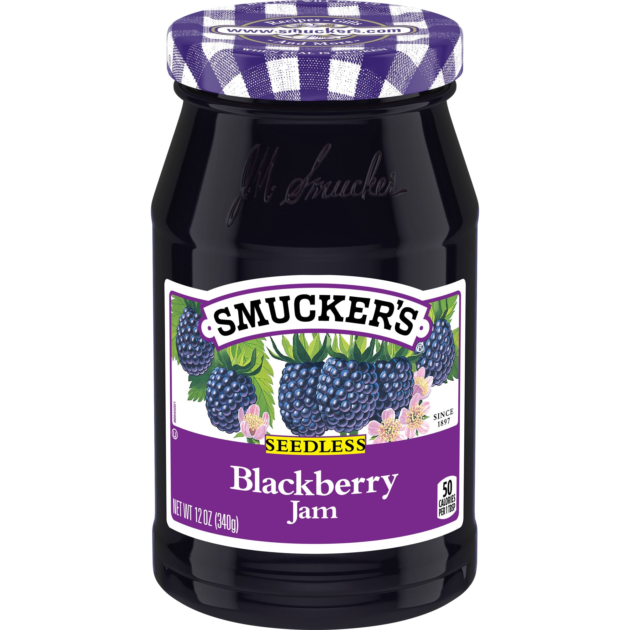 Smucker's Seedless Red Raspberry Jam, 12-Ounce (Pack of 6)