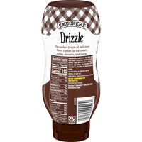 Smucker’s Drizzle Chocolate Flavored Syrup, 20 Oz. Squeeze Bottle