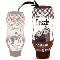 Smucker’s Drizzle Chocolate Flavored Syrup, 20 Oz. Squeeze Bottle