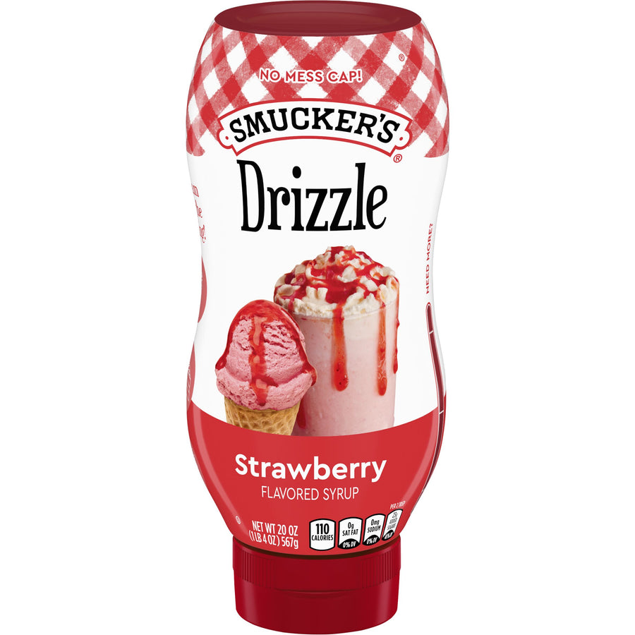 Smucker’s Drizzle Strawberry Flavored Syrup, 20 Oz. Squeeze Bottle