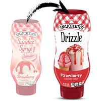 Smucker’s Drizzle Strawberry Flavored Syrup, 20 Oz. Squeeze Bottle