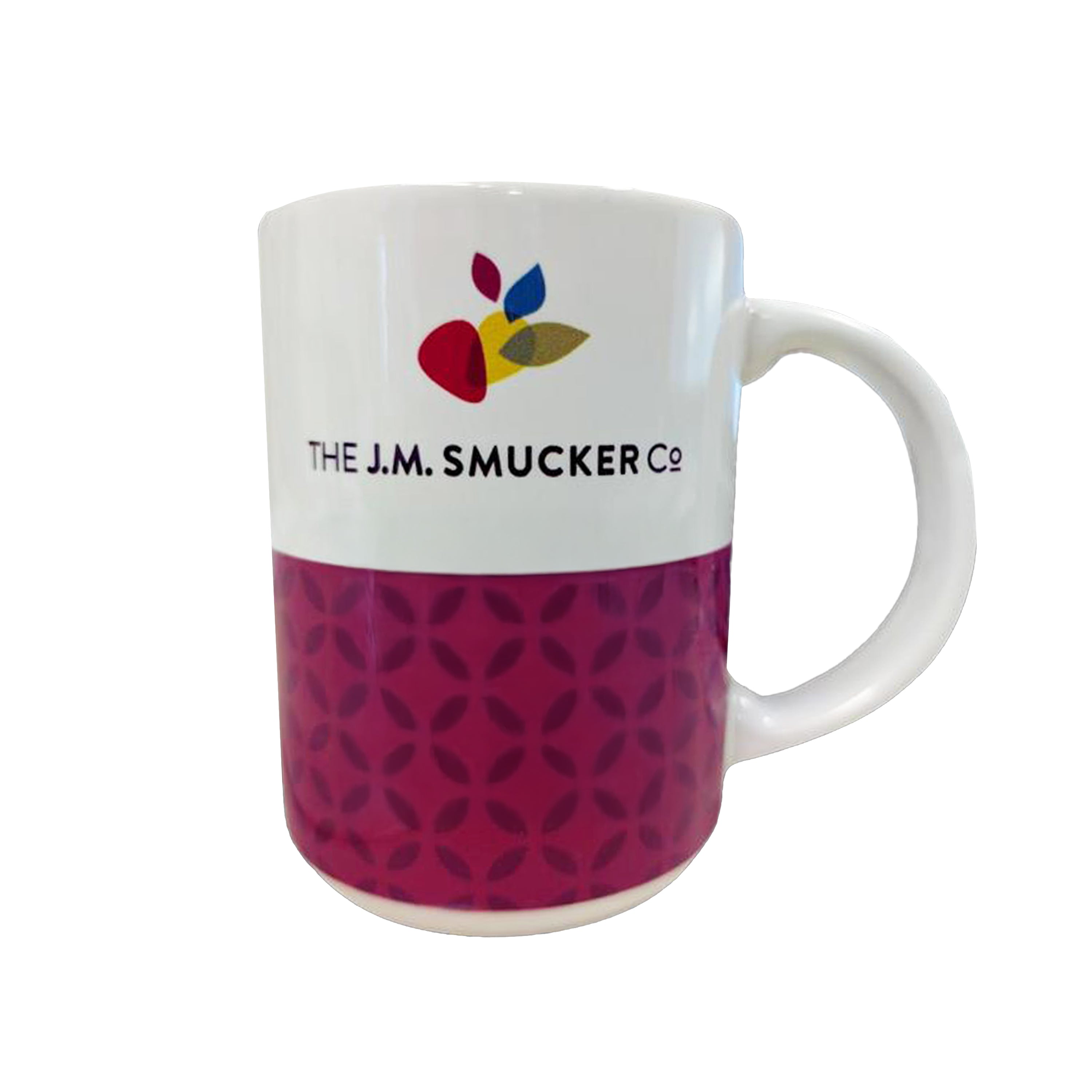 The J.M. Smucker Co. Logo Coffee Mug, Magenta, Front