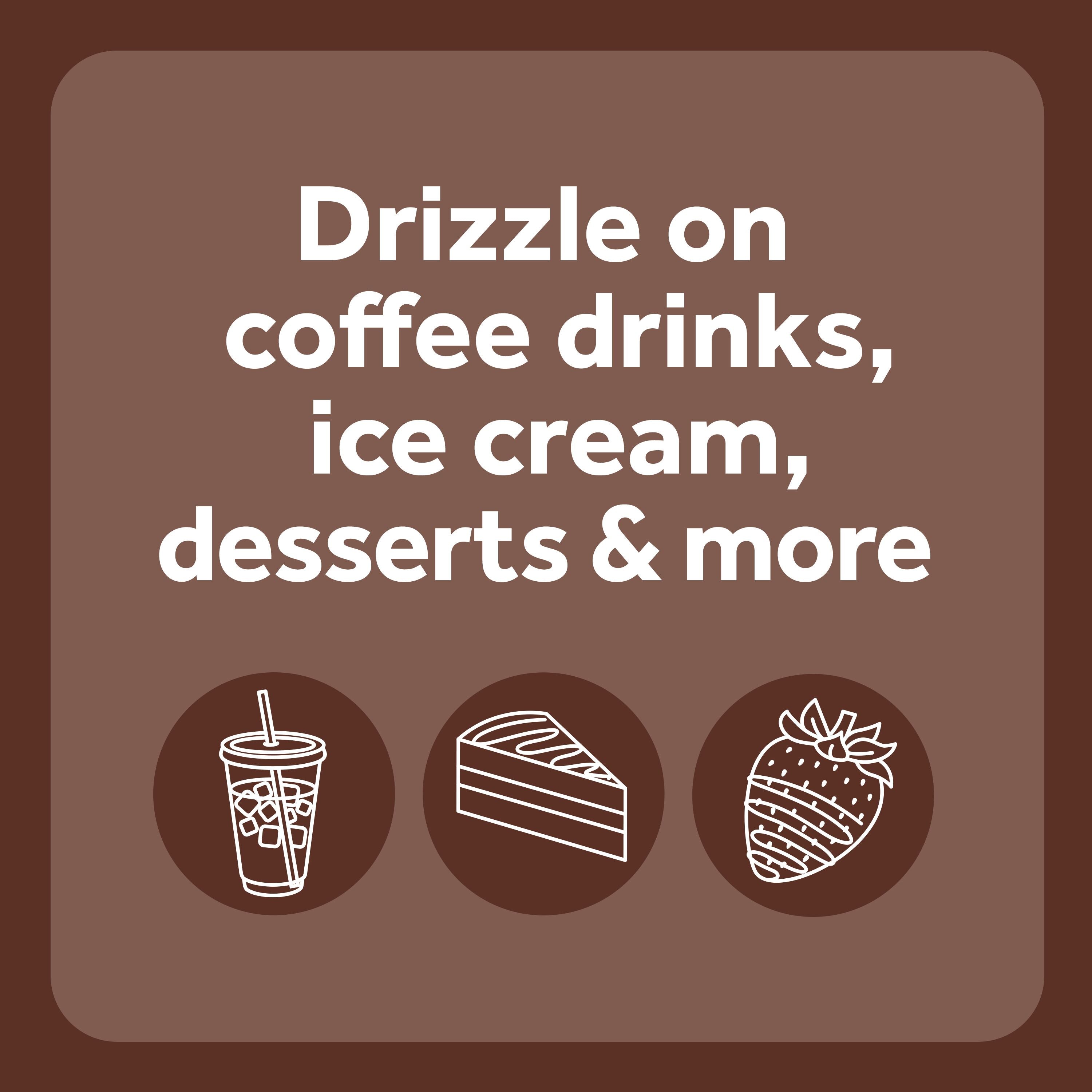 Smucker’s Drizzle Chocolate Flavored Syrup, 20 Oz. Squeeze Bottle