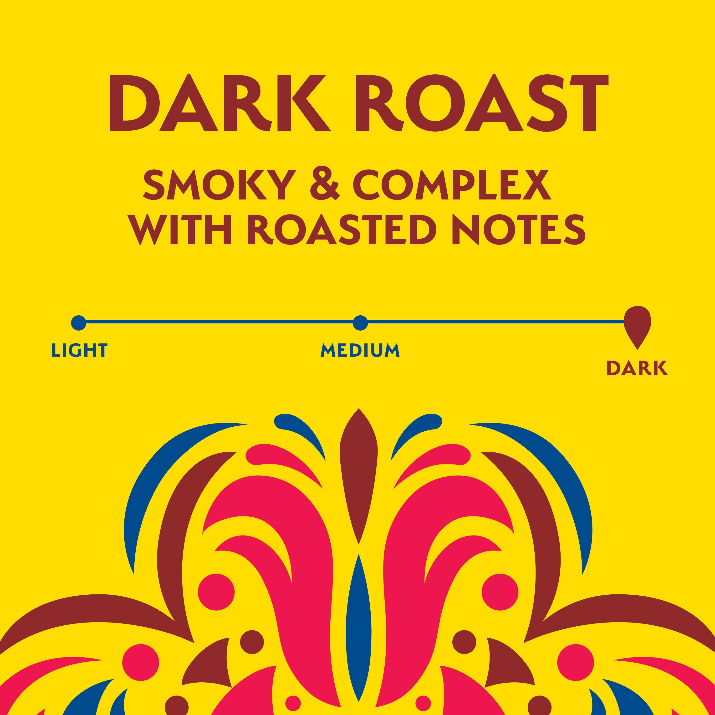Café Bustelo Dark Roast Ground Coffee, 11 oz, Dark Roast