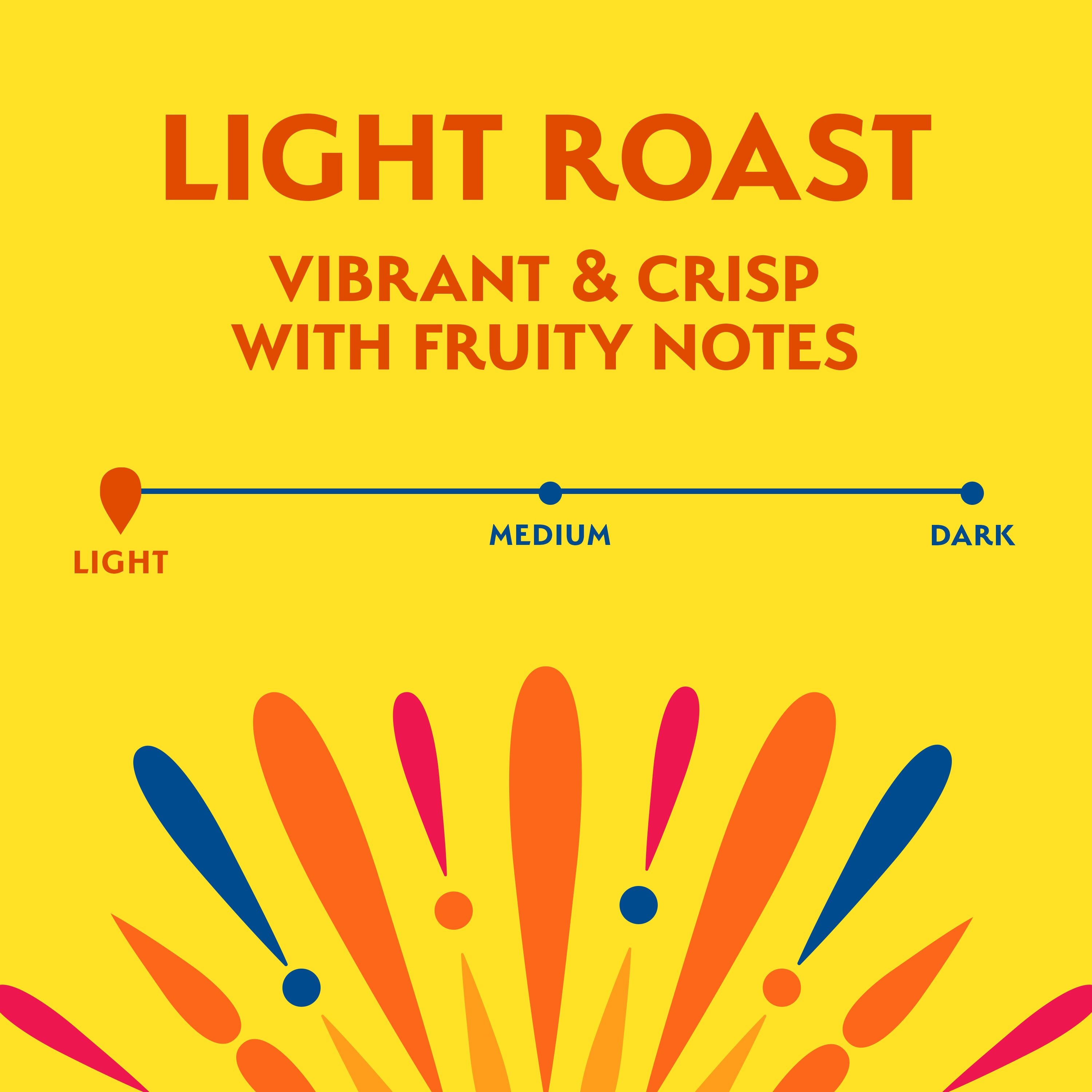 Cafe Bustelo Light Roast Coffee, K-Cup Pods, 10 count, Light Roast