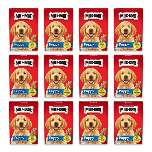 Milk-Bone Original Puppy Biscuits, 12 Pack - BEST IF USED BY 2-19-25