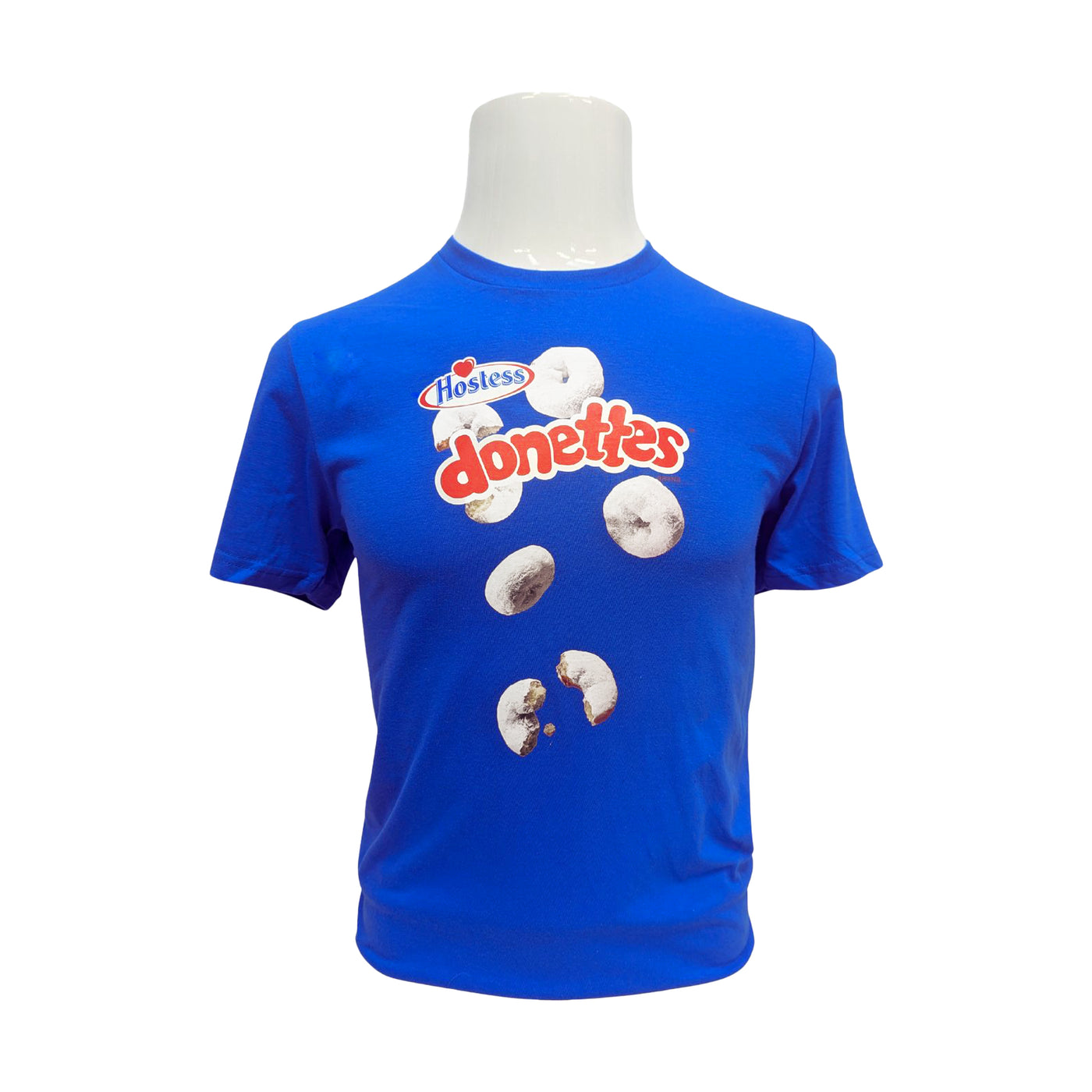 Donettes Blue Adult T-Shirt, Front