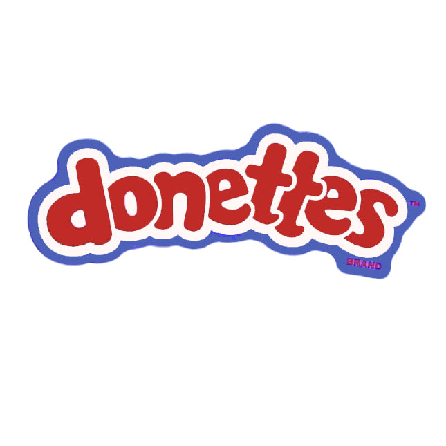 Hostess Donettes Vinyl Sticker, One Size, Front