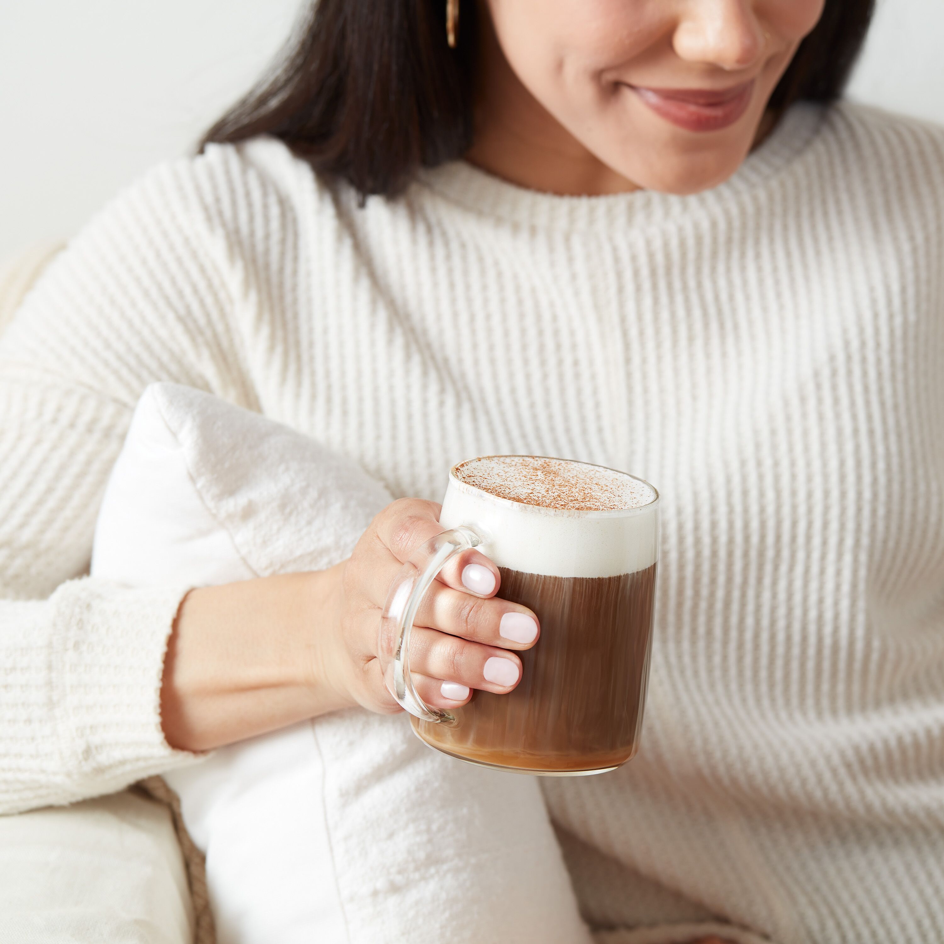 Dunkin’ Apple Cider Donut Artificially Flavored Coffee, K-Cup Pods, 10 Count, Lifestyle Image