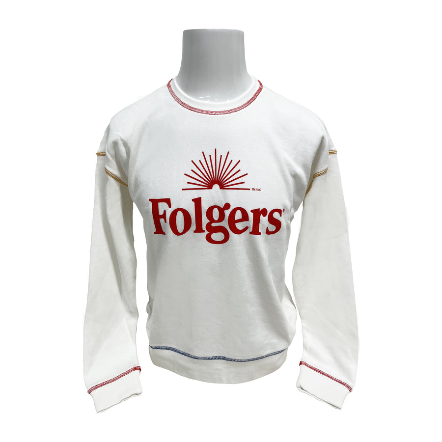 Folgers Chalk Women's Crewneck Sweatshirt