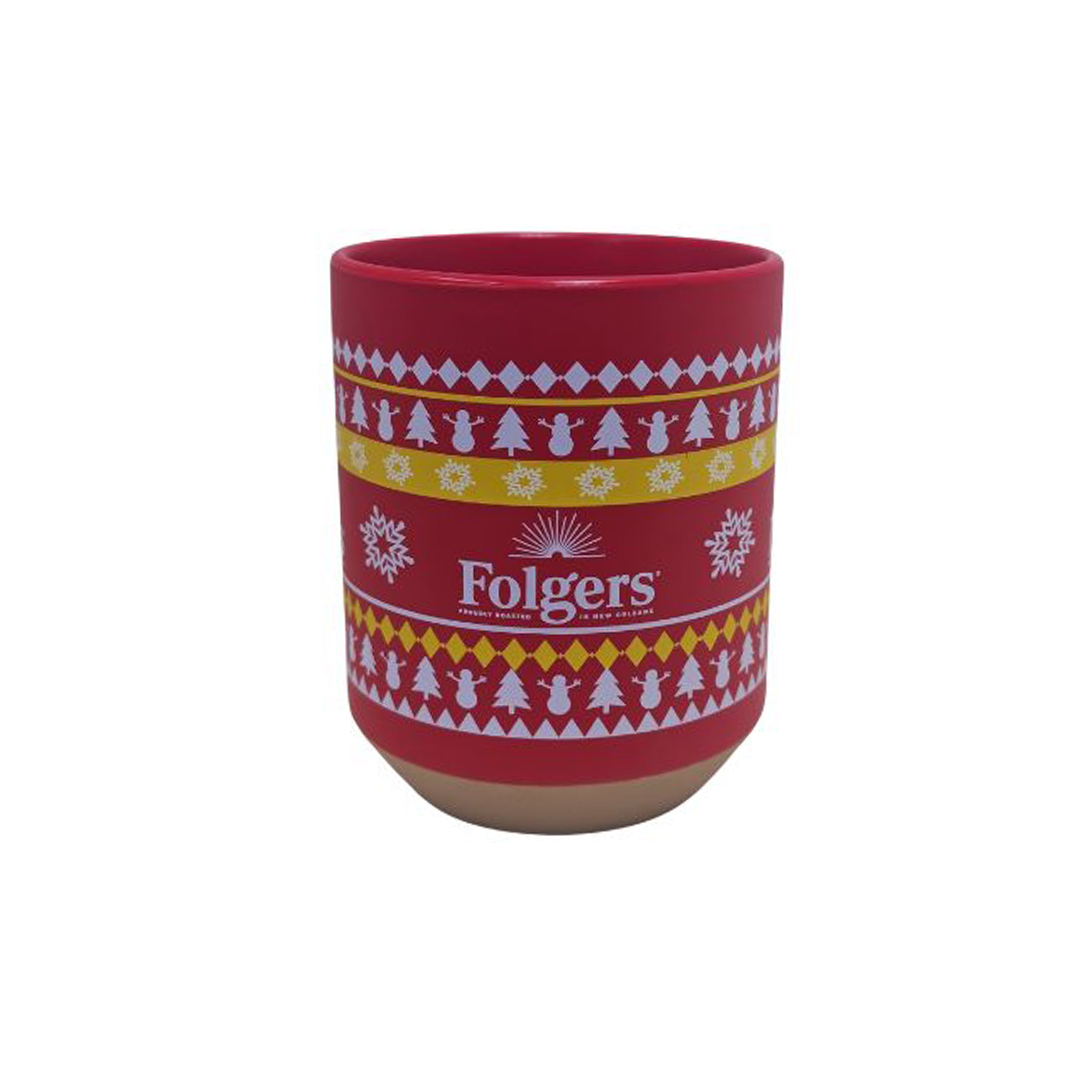 Folgers Ugly Sweater Mug, Angle 2