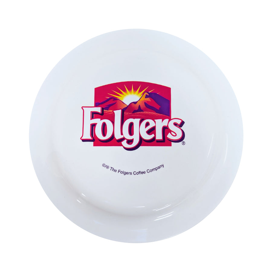 Folgers Flying Disc, Front