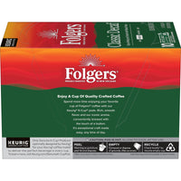Folgers Classic Decaf Medium Roast Coffee, K-Cup Pods, 10 count, Back of Pack