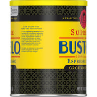 Supreme by Bustelo, Espresso Style Dark Roast, Ground Coffee Can, 10 oz