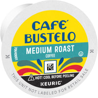 Cafe Bustelo Medium Roast Coffee, K-Cup Pods, 10 count, K-Cup Pod