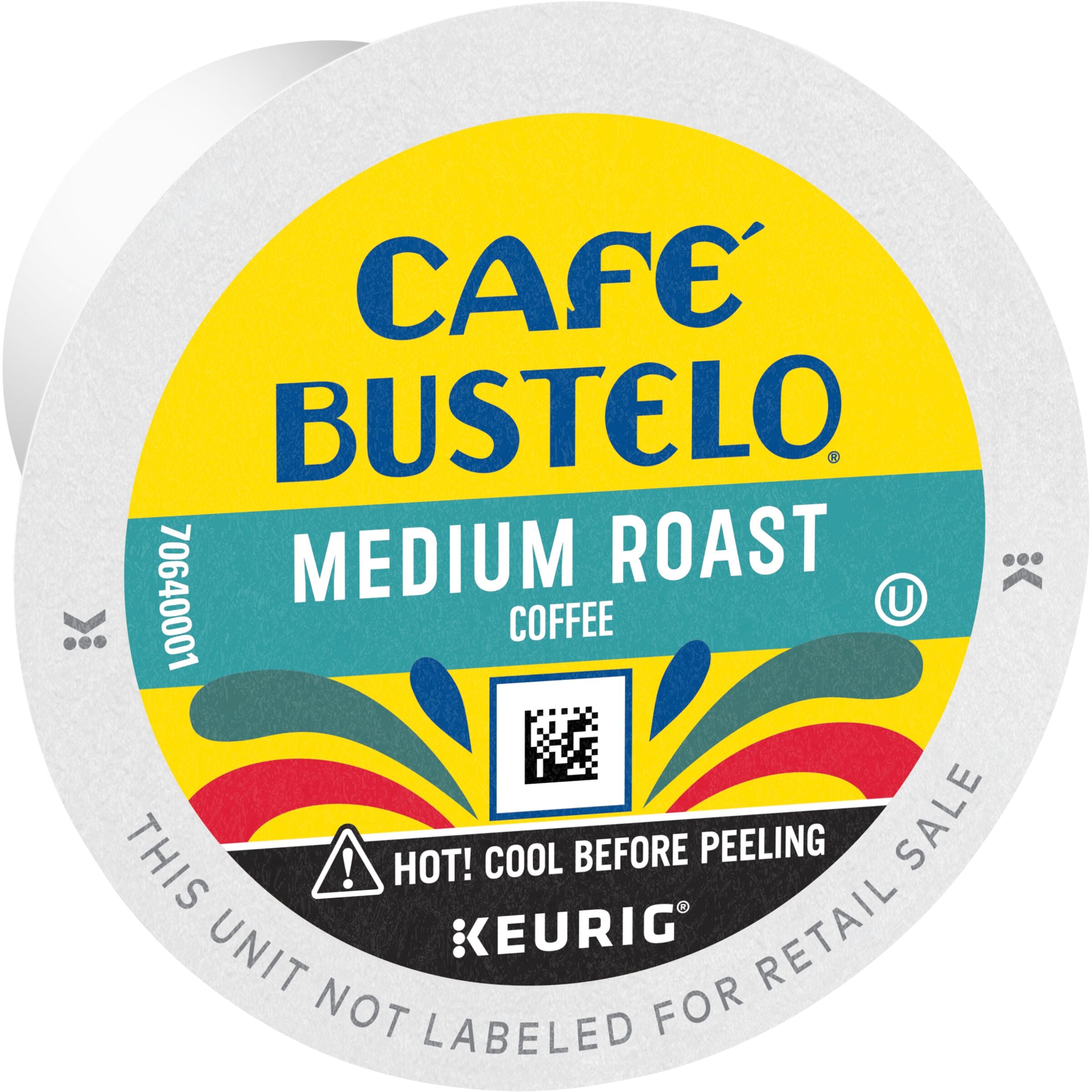 Cafe Bustelo Medium Roast Coffee, K-Cup Pods, 10 count, K-Cup Pod