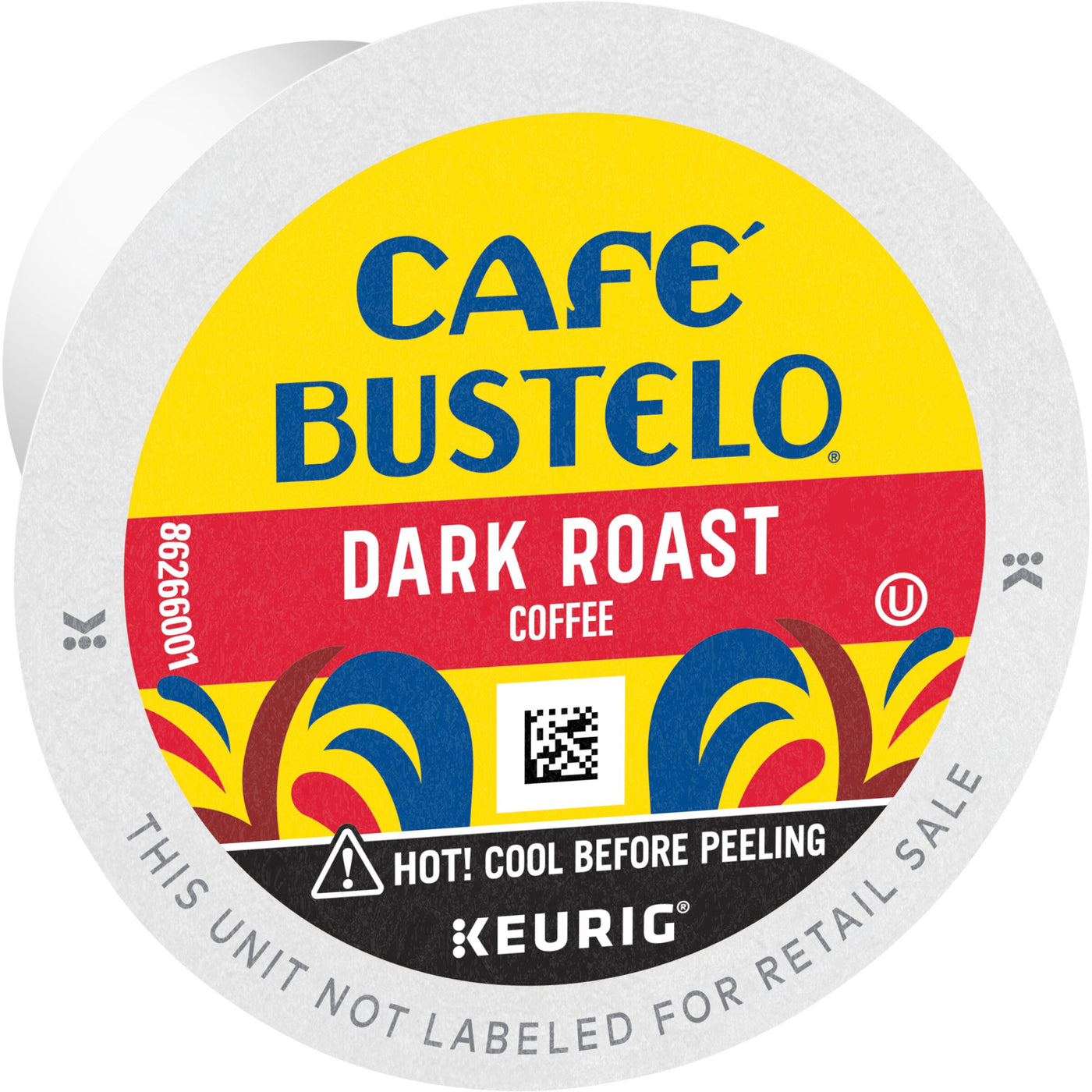 Cafe Bustelo Dark Roast Coffee, K-Cup Pods, 10 ct, K-Cup Pod
