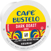 Cafe Bustelo Dark Roast Coffee, K-Cup Pods, 10 ct, K-Cup Pod
