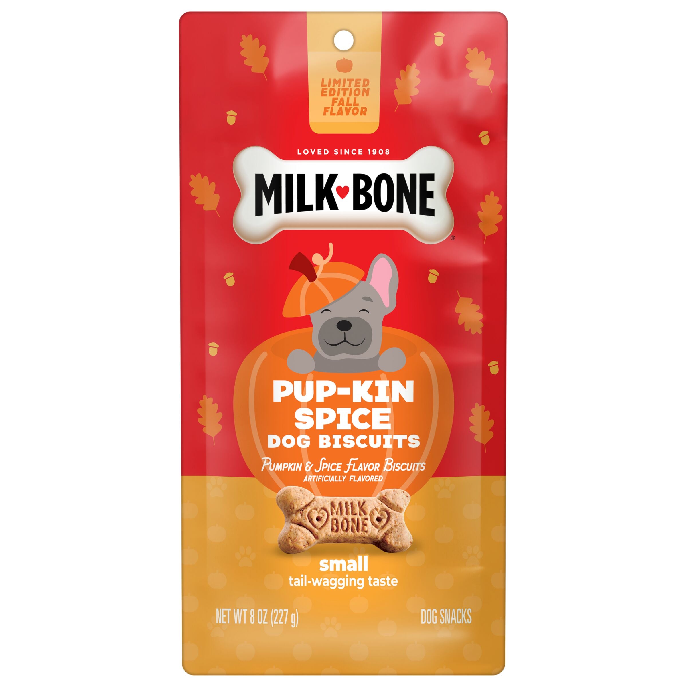 Milk Bone Pup kin Spice Artificially Flavored Biscuits Small Dog Trea The J.M. Smucker Co. Shop