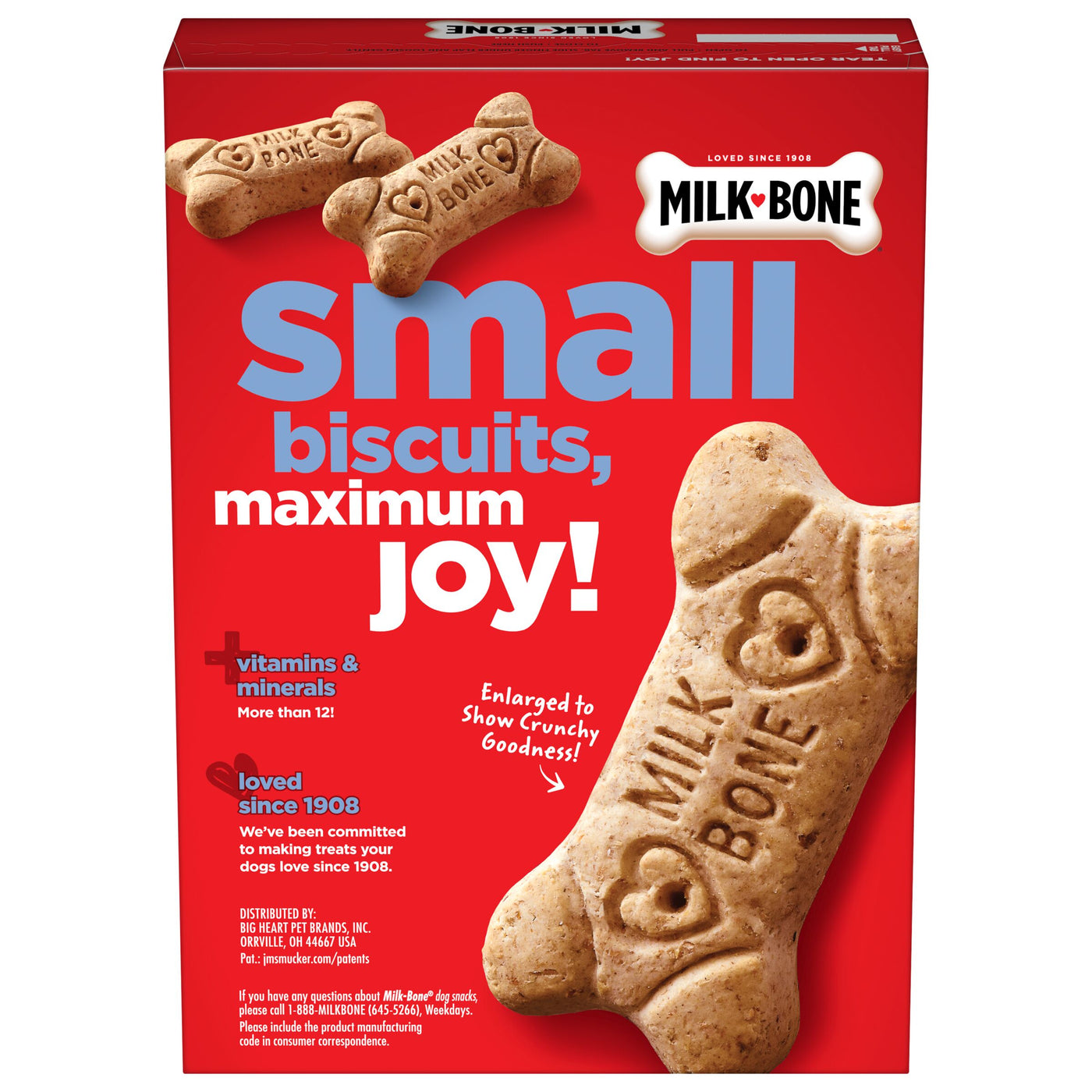 Milk-Bone Original Dog Biscuits, Small Crunchy Dog Treats, 24 oz