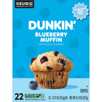 Dunkin' Blueberry Muffin Flavored Coffee, K-Cup Pods