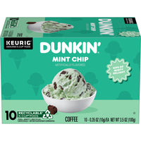 Dunkin’ Mint Chip Artificially Flavored Coffee, Keurig K-Cup Pods