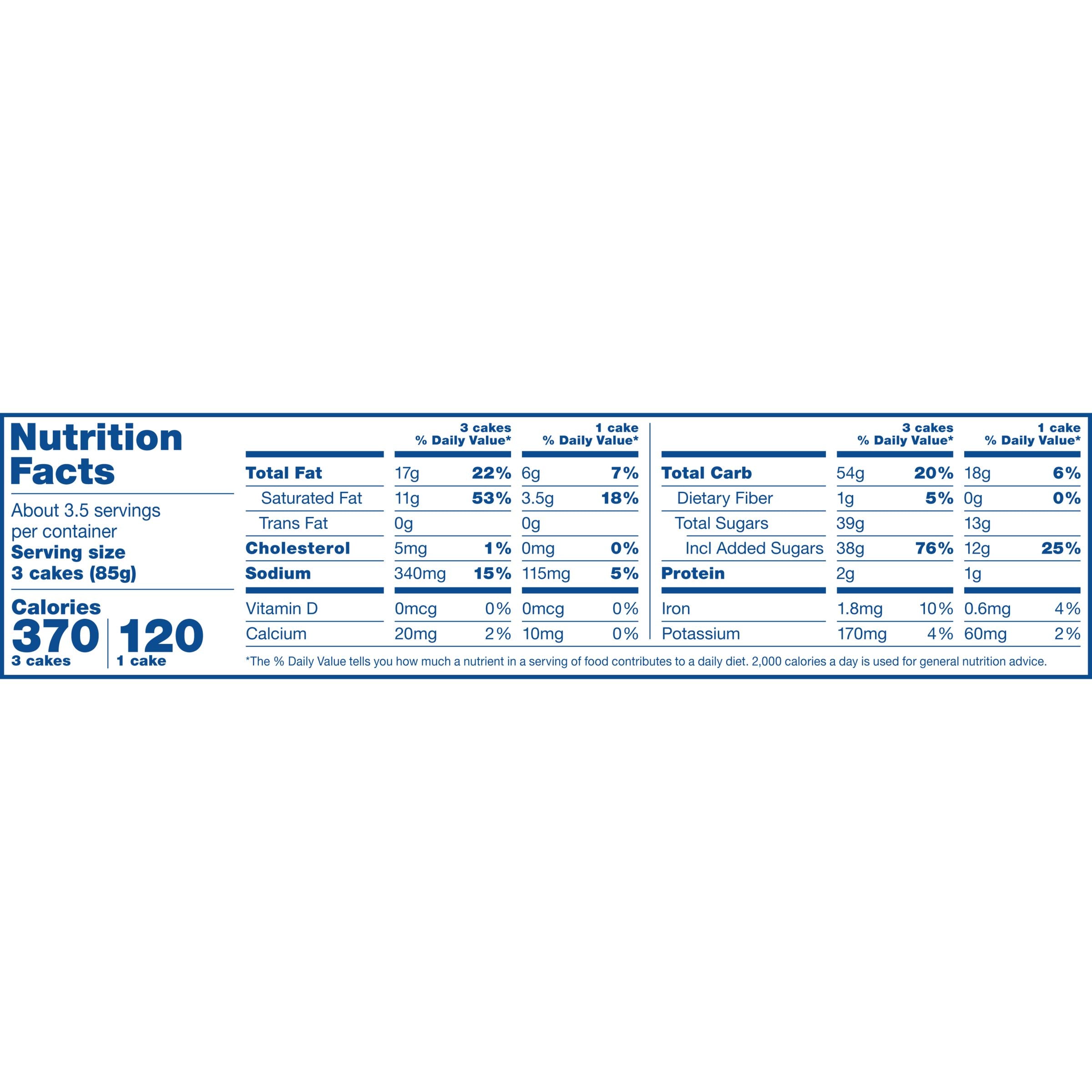 Nutrition Facts Label