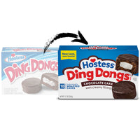 Hostess Ding Dongs Snack Cakes, Chocolate Flavor, 10 count, Packaging Transition