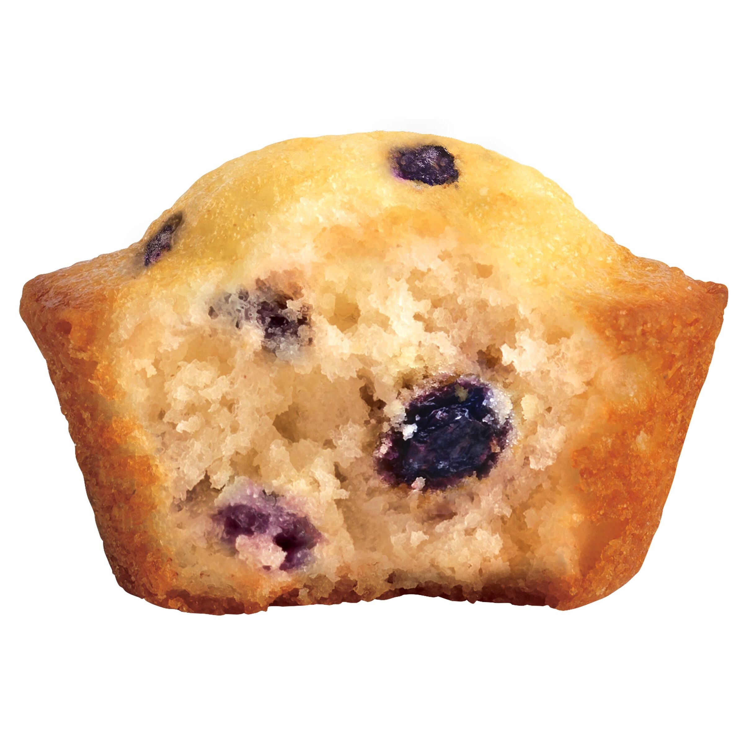 Hostess Blueberry Flavored Mini Muffins Pouches, 5 Count, Product Close Up