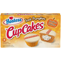 HOSTESS Iced Pumpkin Flavored CupCakes, 8 Count, 11.57 oz