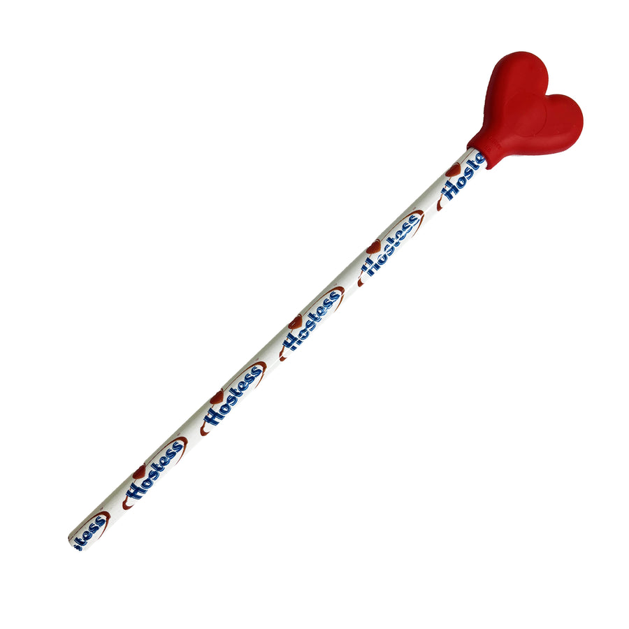 Hostess Heart Eraser Pencil, One Size, Front