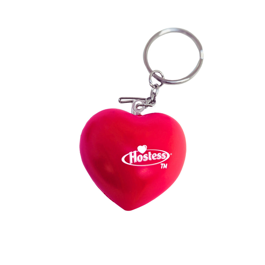 Hostess Heart Keychain, One Size, Front