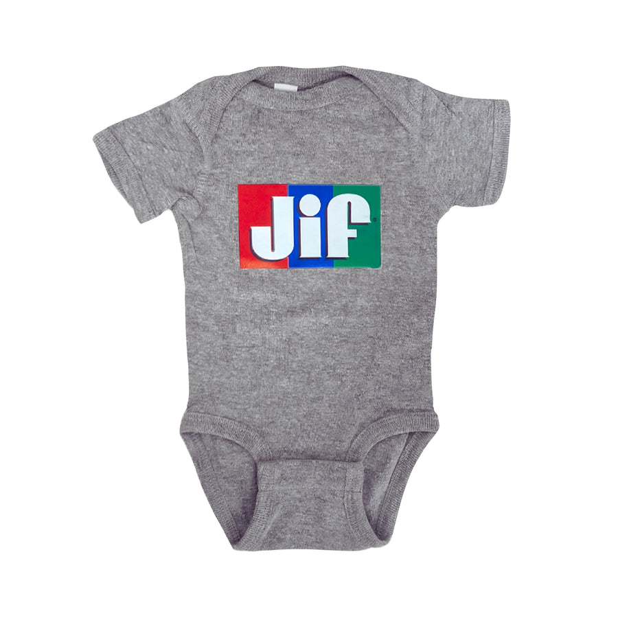 Jif Baby Onesie, Front