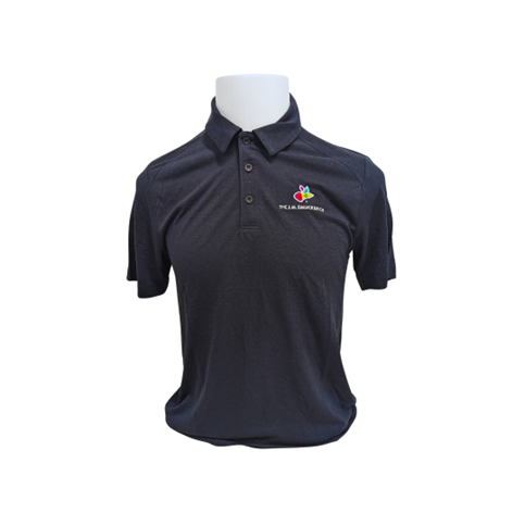 Smucker's Men's Black Polo, Front