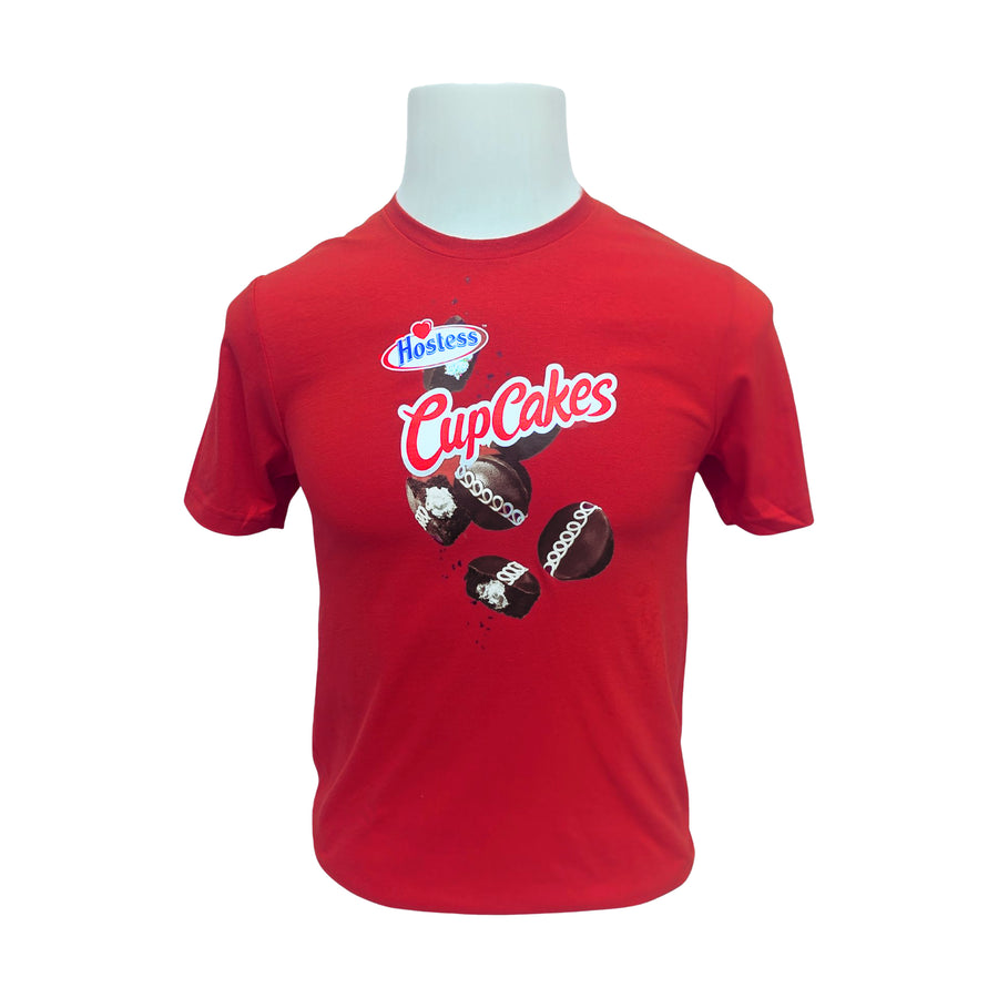 CupCakes Red Adult T-Shirt