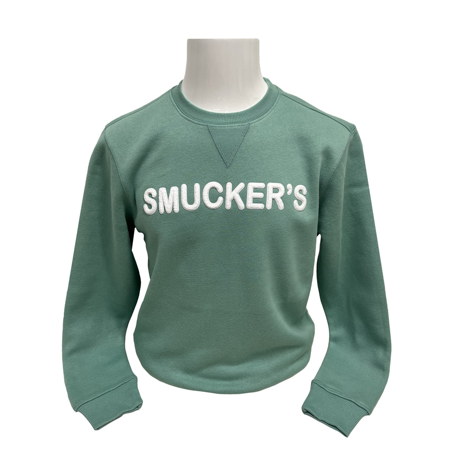 Smucker's Everyday Crewneck Sweatshirt, Agave Green, Front