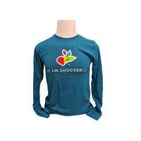 Smucker Heathered Teal Shirt, Front