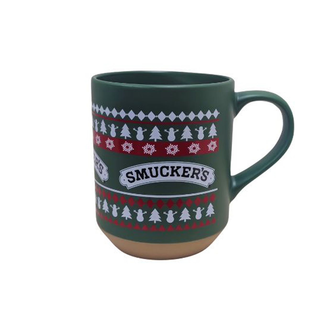 Smucker's Ugly Sweater Mug, Angle 1