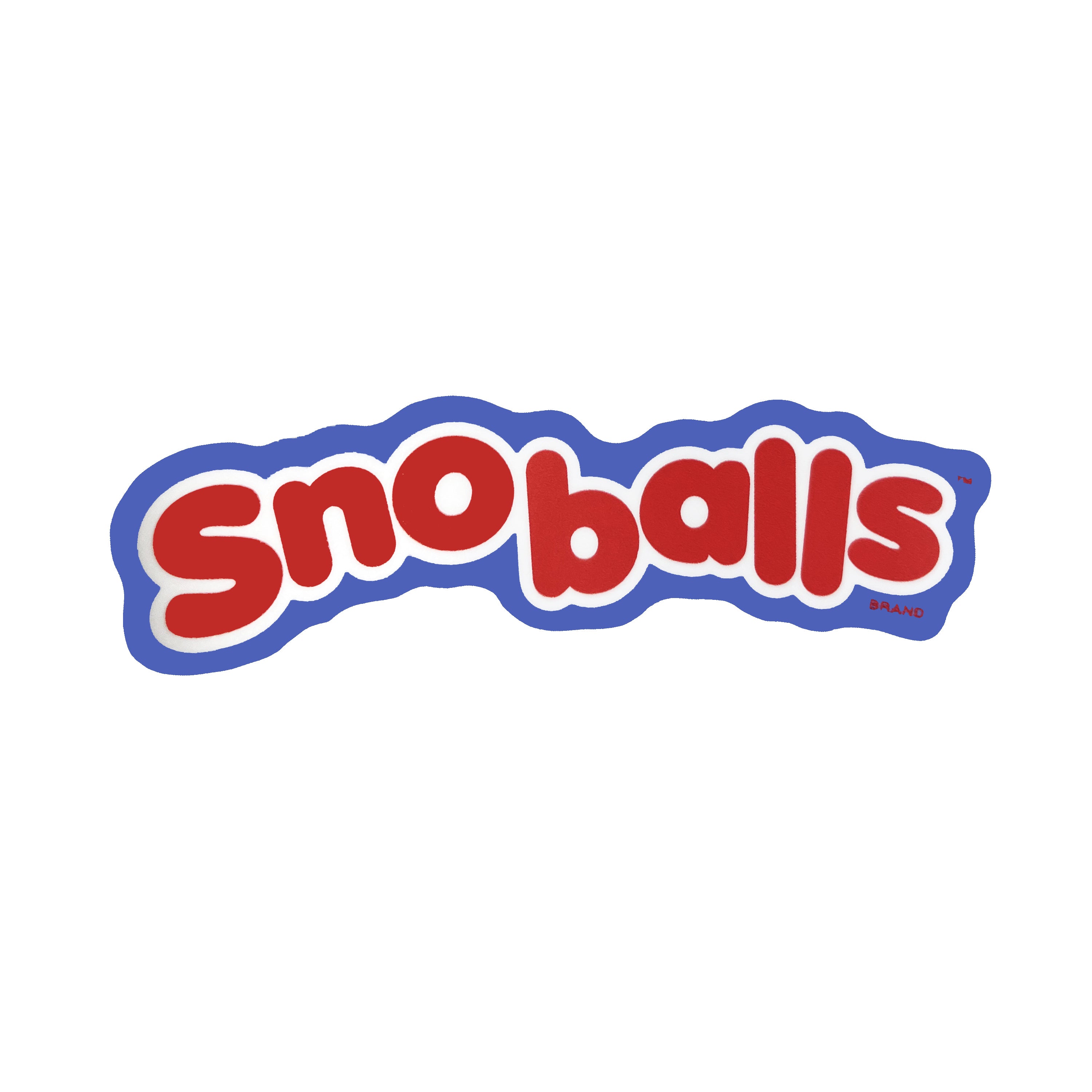 Hostess Snoballs Vinyl Sticker, One Size, Front