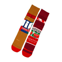 Smucker's & Jif Peanut Butter & Strawberry Jelly Socks