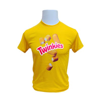 Twinkies Yellow Adult T-Shirt, Front