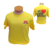 Yo Heart Cafe Bustelo T-Shirt, Front