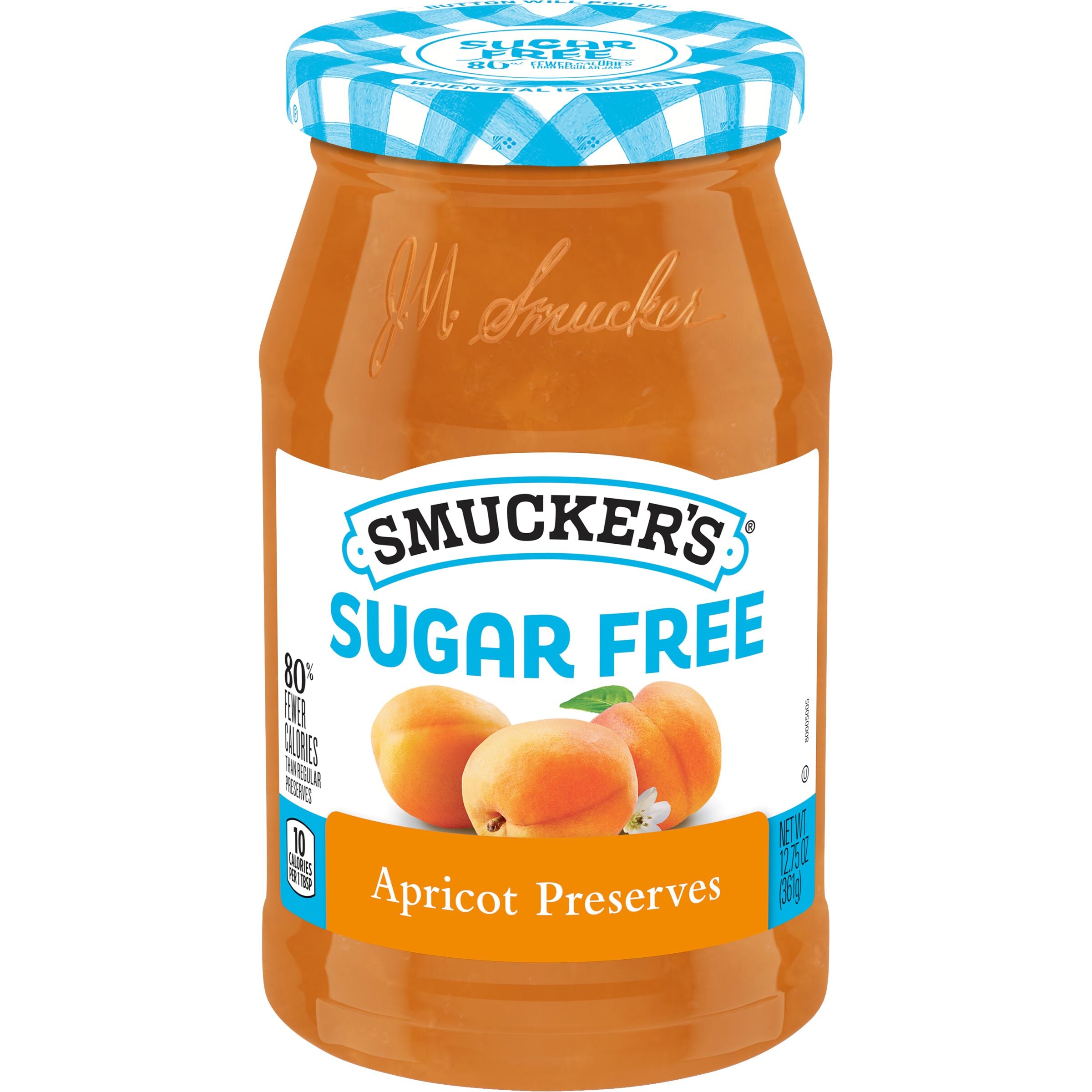 Smucker's Sugar Free Apricot Preserves with Splenda Brand Sweetener, 12.75 oz