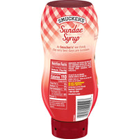 Smucker's Sundae Syrup Strawberry Flavored Syrup, 20 oz