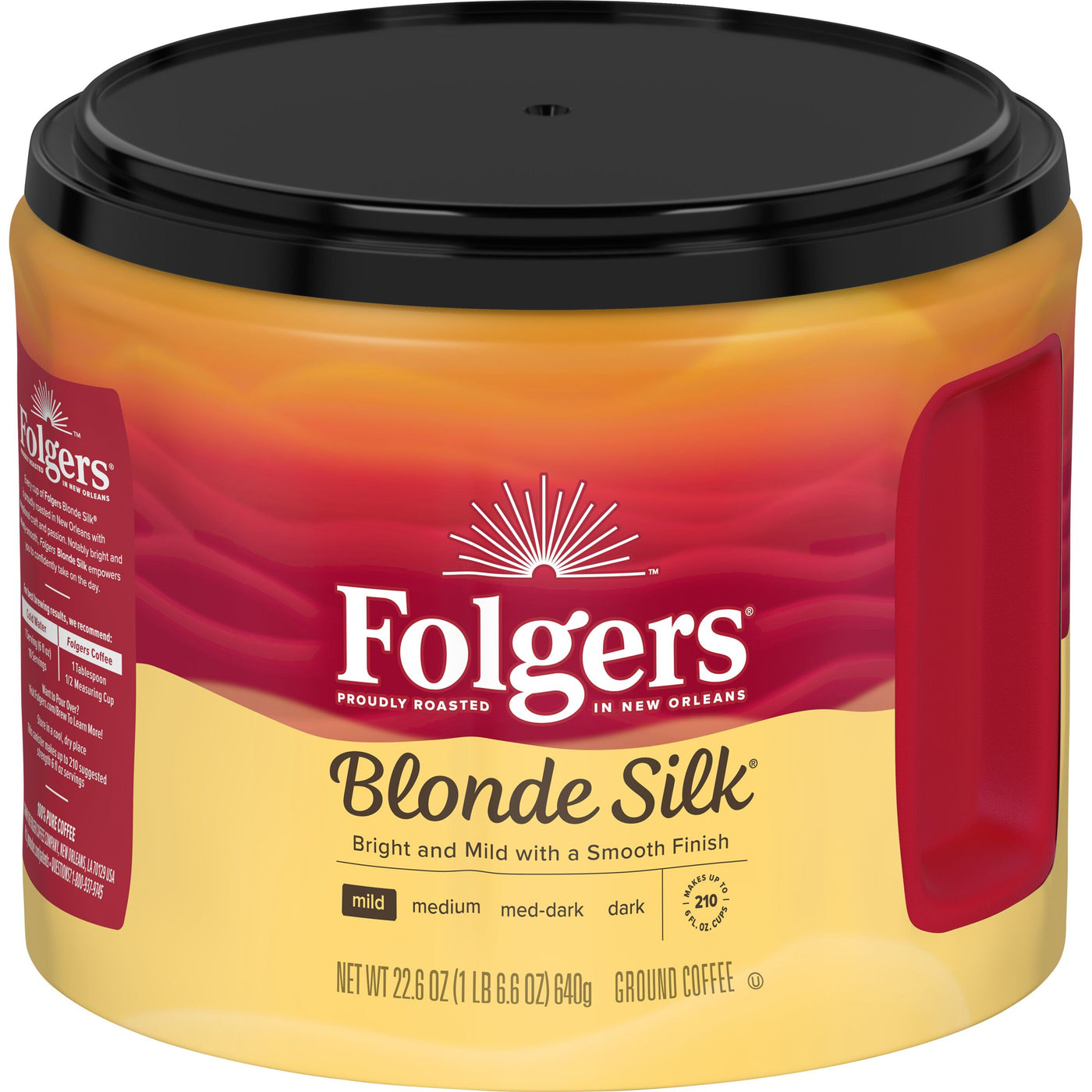 Folgers Blonde Silk Light Roast Ground Coffee