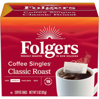 Folgers Coffee Singles Classic Roast Coffee Bags