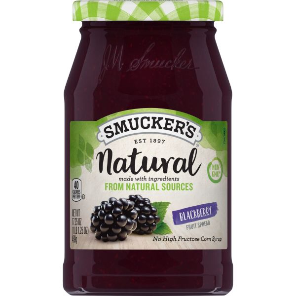 Smucker's Natural Blackberry Fruit Spread, 17.25 oz