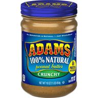 Adams Natural Crunchy Peanut Butter